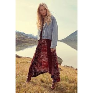 Free People High Atlas Panel Skirt